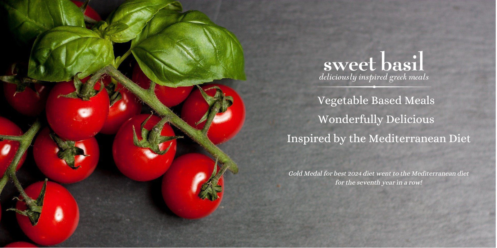 Sweet Basil Vegetable Based Inspired by the Mediterranean Diet